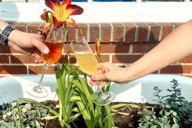 Skip the champaign and raise a glass of sparkling honey wine—the original wedding and honeymoon beverage.